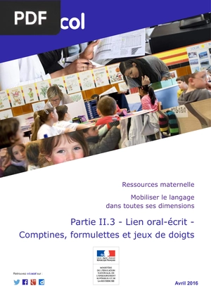Comptines, Formulettes et Jeux de Doigts