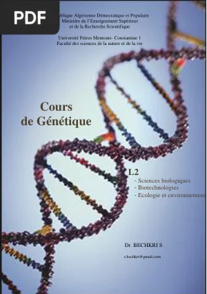 Cours de Génétique