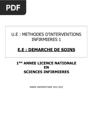 Demarche de Soins Infirmiers