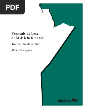 Français de Base de la 4e à la 6e Année
