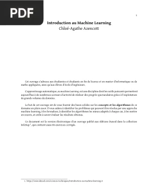 Introduction au Machine Learning