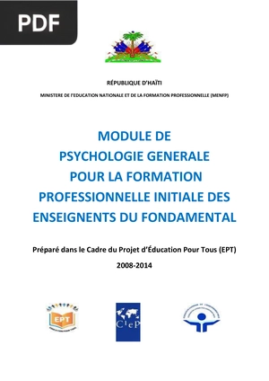 Module de Psychologie Générale et du Développement