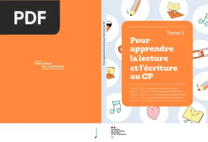 Pour Apprendre la Lecture et l'Écriture au CP, Tome 1