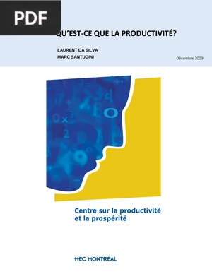 Qu'est-ce que la Productivité ?