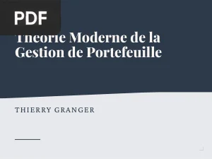 Theorie Moderne de la Gestion de Portefeuille